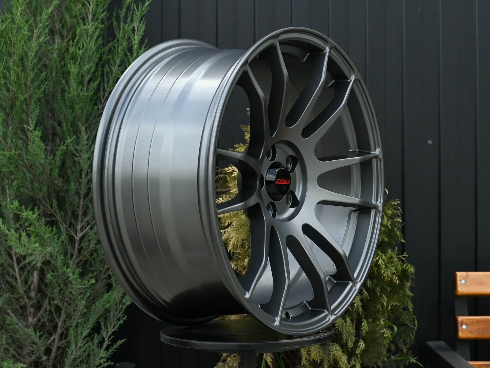 R17 Rays Gram 57Xtreme Стиль 8.0J ET35 5*114.3 Графит