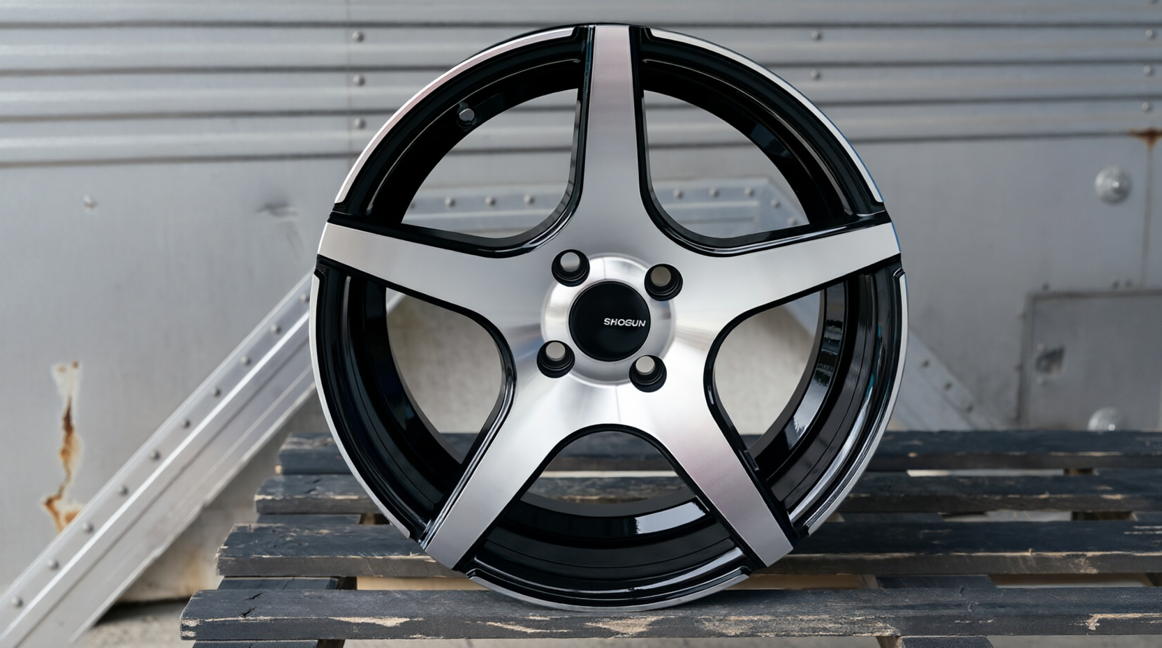 NEW! Комплект дисков Shogun H5 R16 7.0J ET35 4*100 (S203)