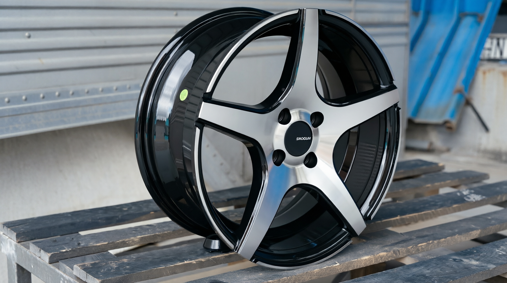 NEW! Комплект дисков Shogun H5 R16 7.0J ET35 4*100 (S203)