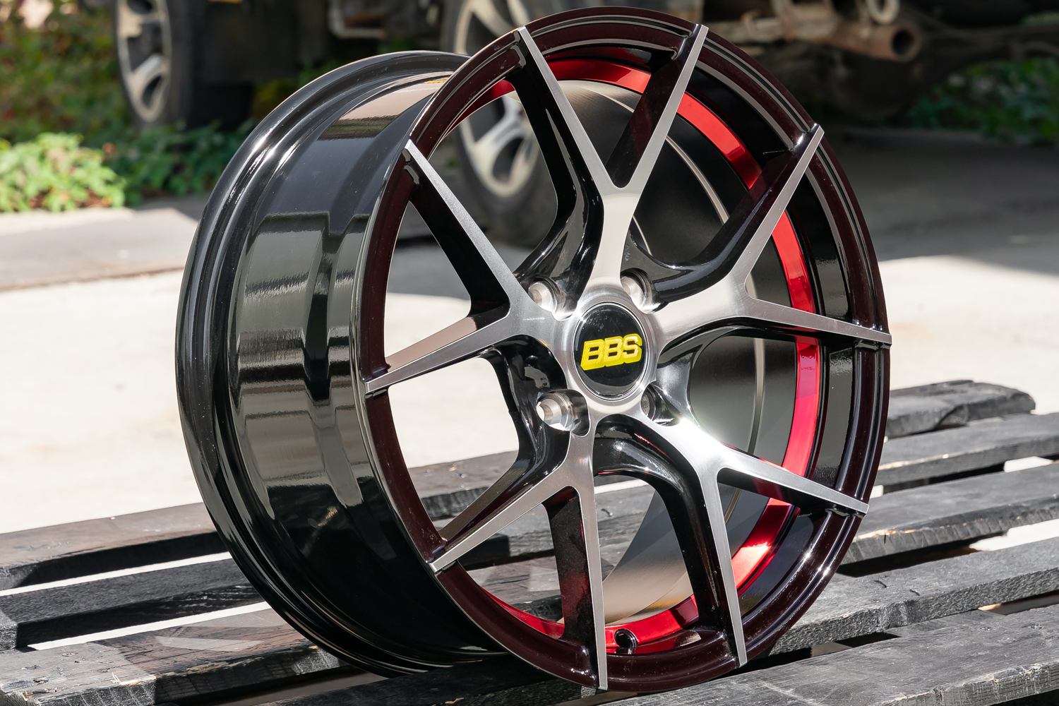 NEW! Комплект дисков RGW YL8832 R15 7.0j ET35 4*100 (T494) BBS