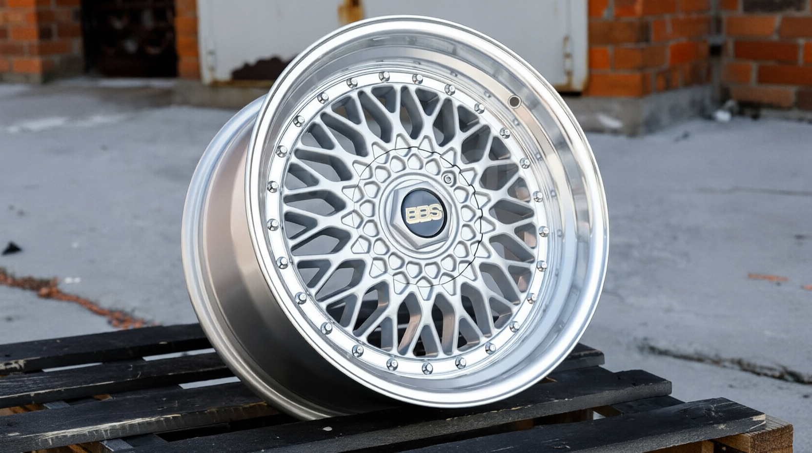 NEW! Комплект дисков BBS RS R17 7.5J ET30 5*114.3 / 5*100 (F135) NN