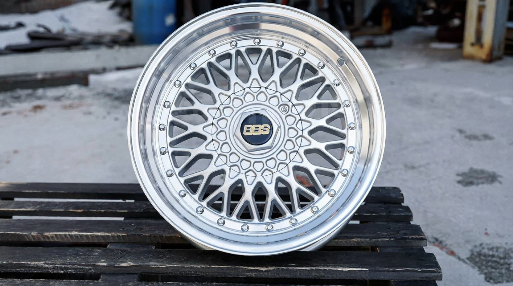 NEW! Комплект дисков BBS RS R17 7.5J ET30 5*114.3 / 5*100 (F135) NN