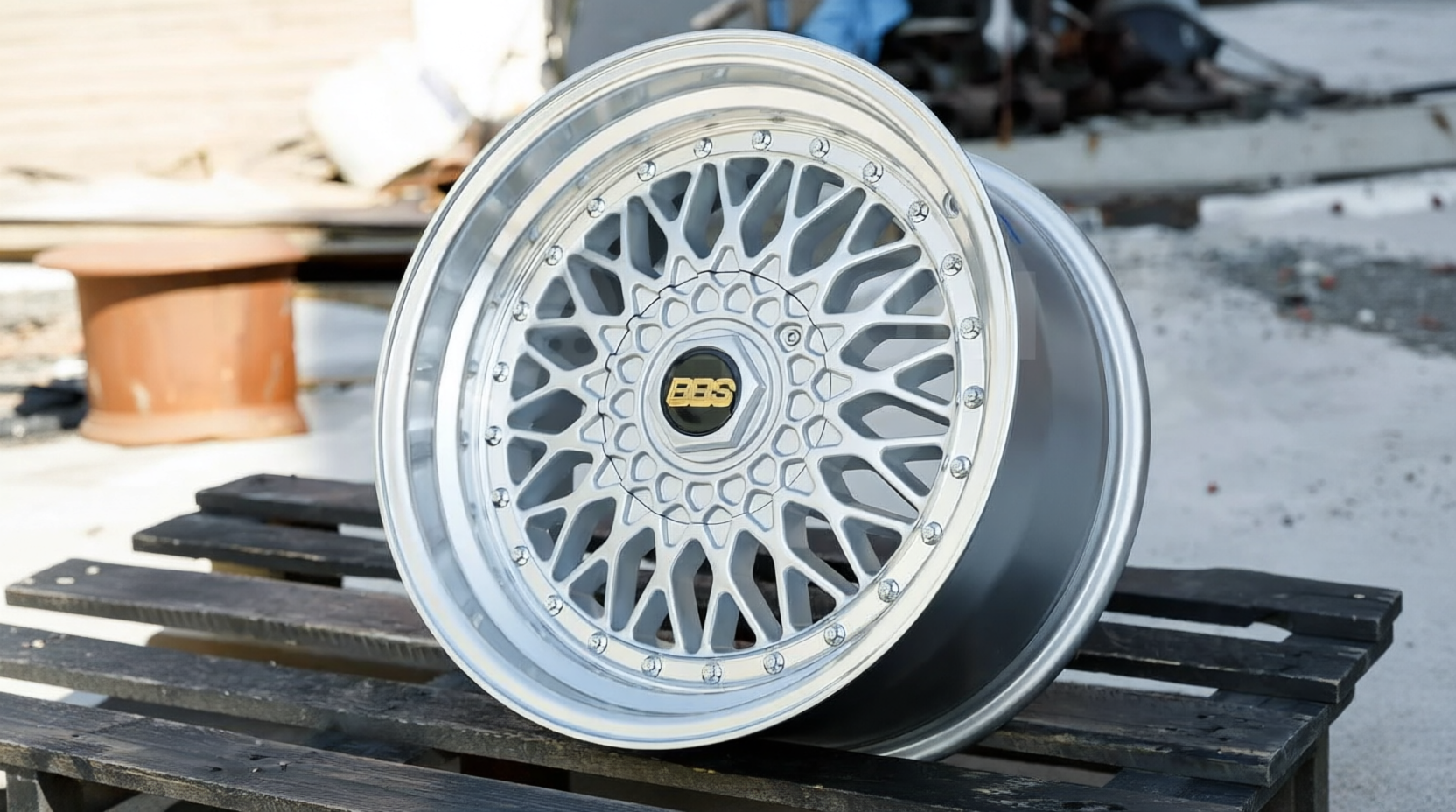 NEW! Комплект дисков BBS RS R17 7.5J ET30 5*114.3 / 5*100 (F135) NN