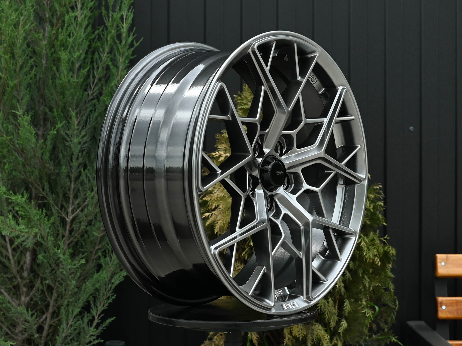 R16 HRE FF10 Стиль 6.5J ET38 5*100 Темный хром