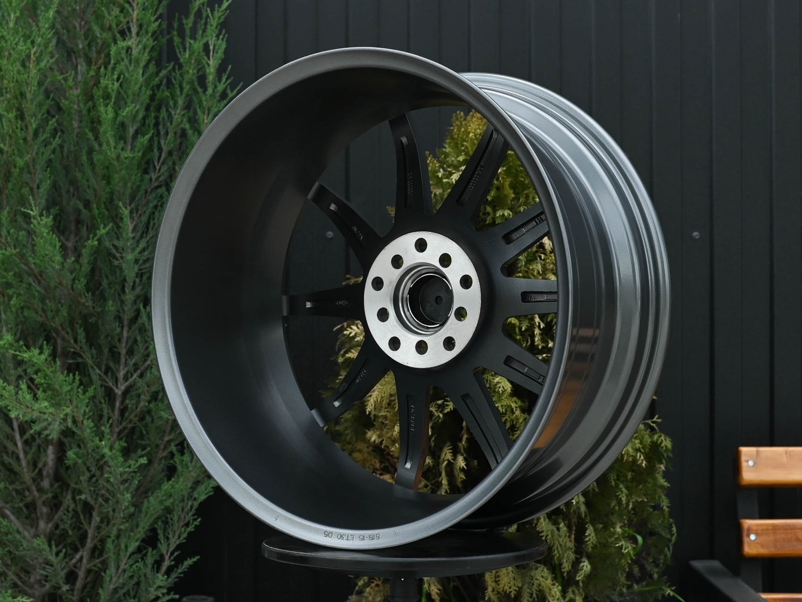 R16 Taigiro Spider 7.0J ET35 5*100/114.3 Графит