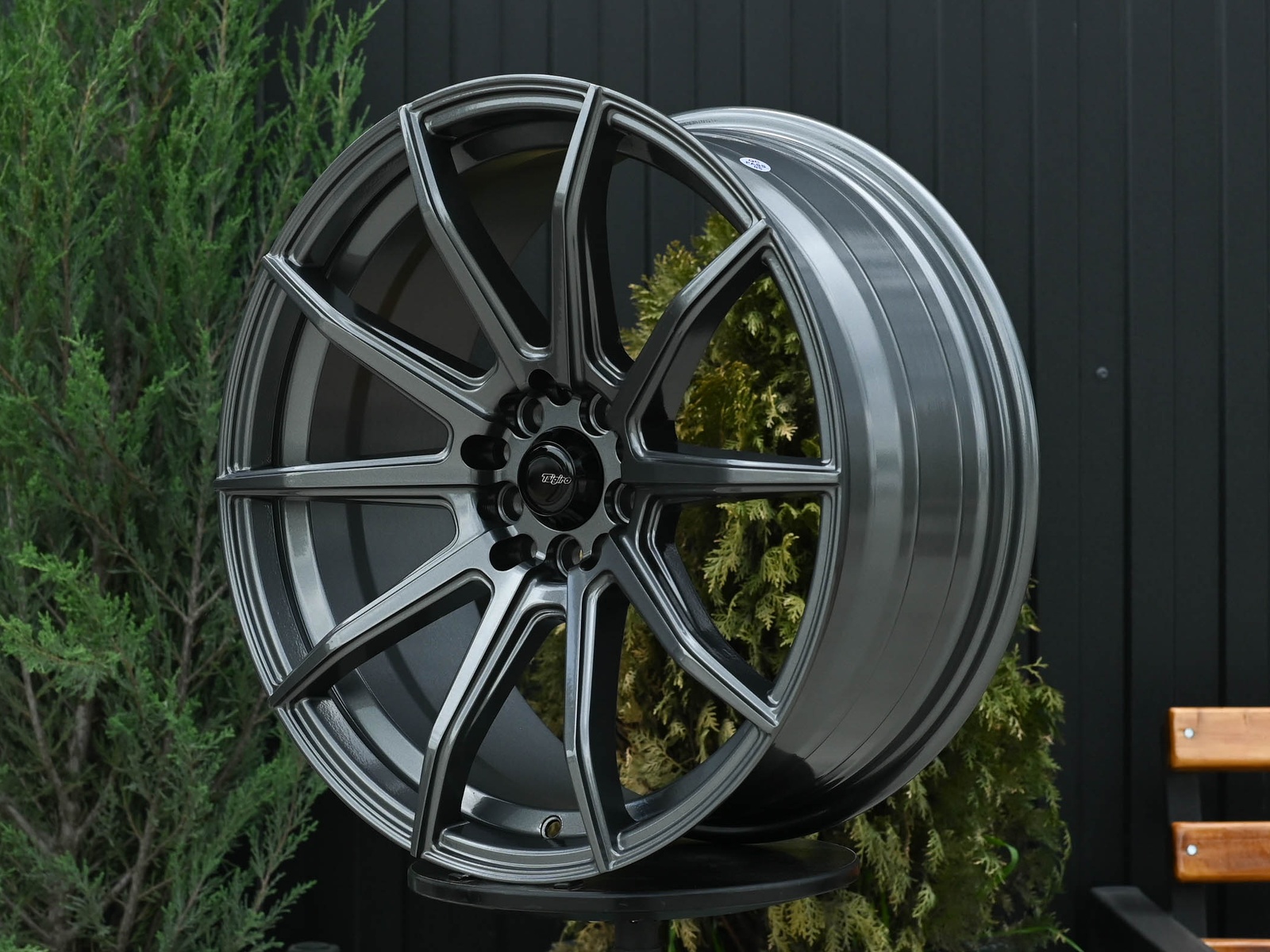 R16 Taigiro Spider 7.0J ET35 5*100/114.3 Графит