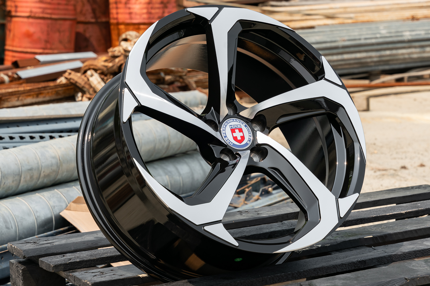NEW! Комплект дисков HRE FF5 R18 8.0j ET35 5*114.3 (B201) NN