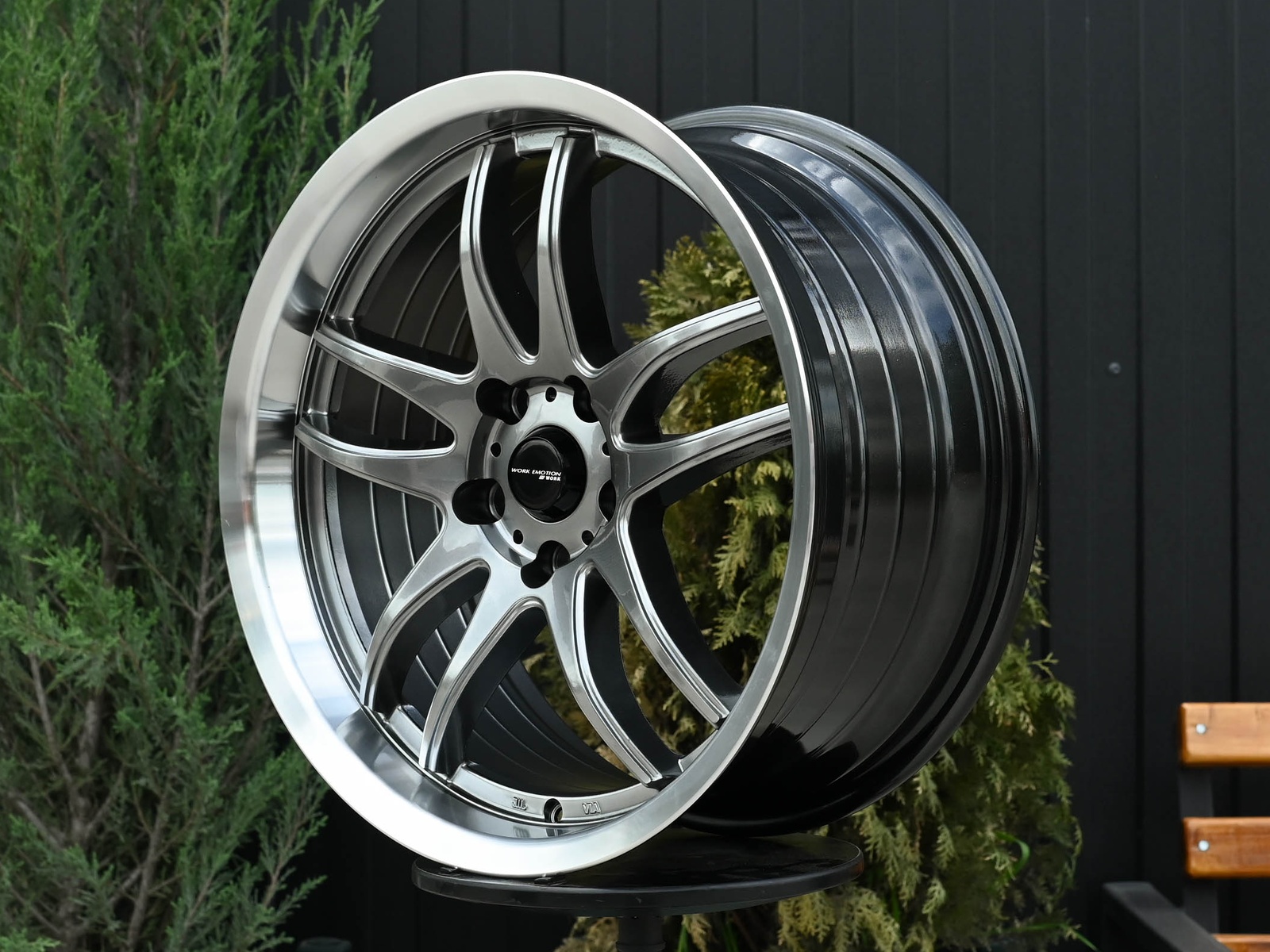 R18 Work Emotion CR2P Стиль 8.5J ET30 5*114.3 Темный хром