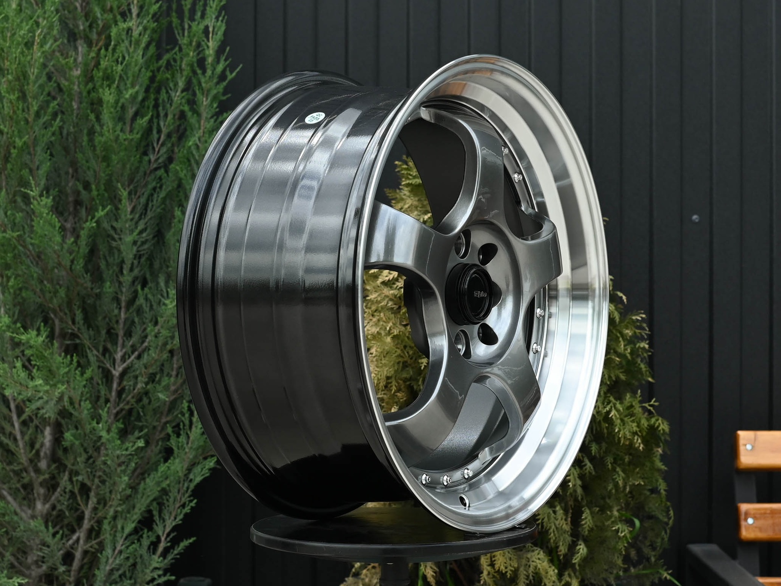 R17 SSR SP1 Стиль 7.5J ET42 4*100/114.3  Темный хром