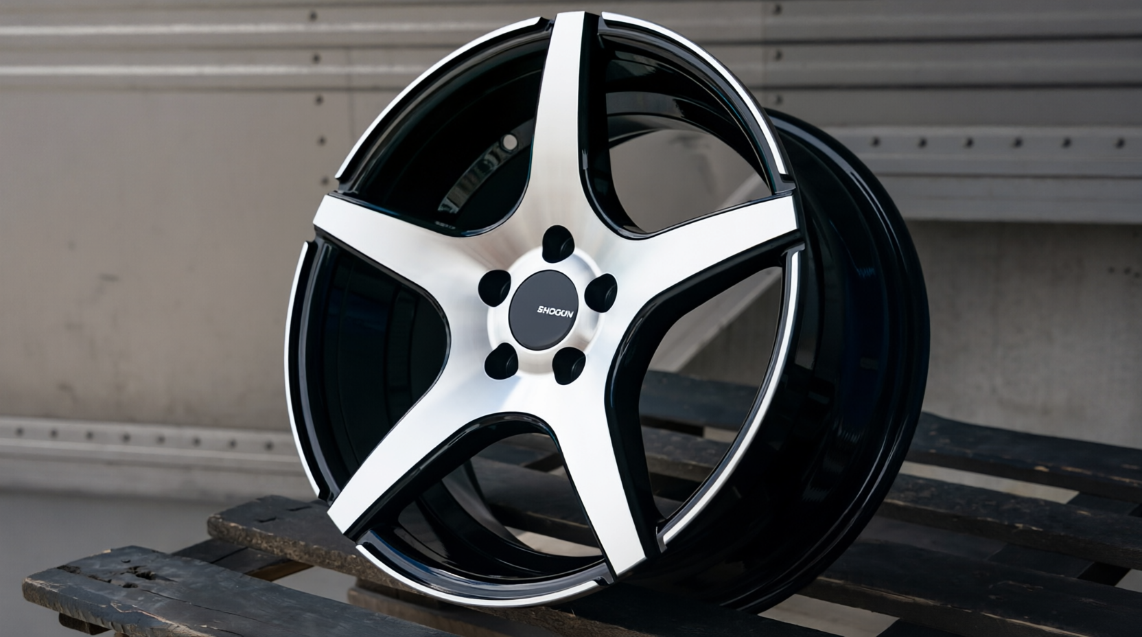 NEW! Комплект дисков Shogun H5 R16 7.0J ET35 5*100 (S206) NN