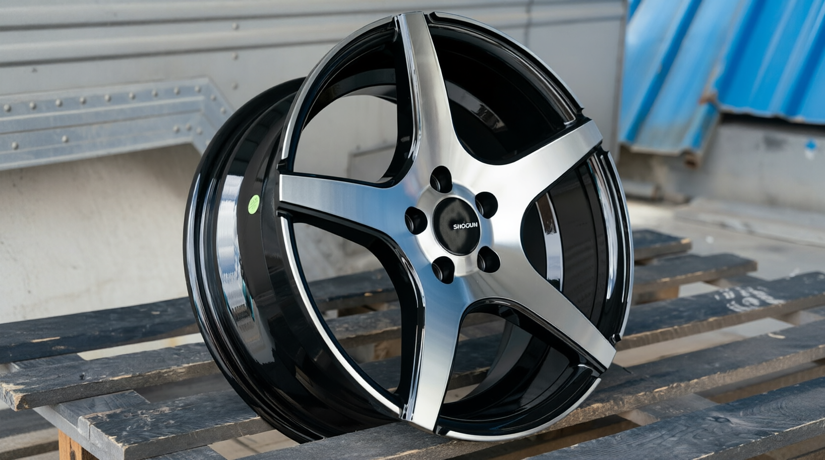 NEW! Комплект дисков Shogun H5 R16 7.0J ET35 5*100 (S206) NN