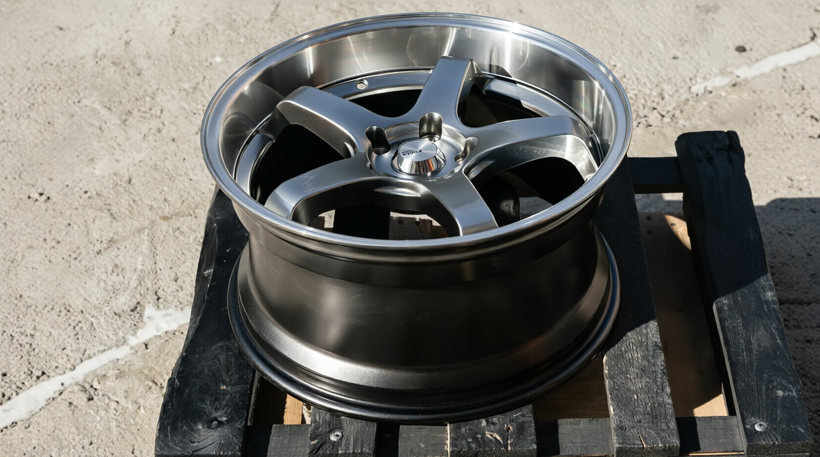 NEW! Комплект Style Advan GT R18 9.0j ET35 5*114.3 (E068) NN
