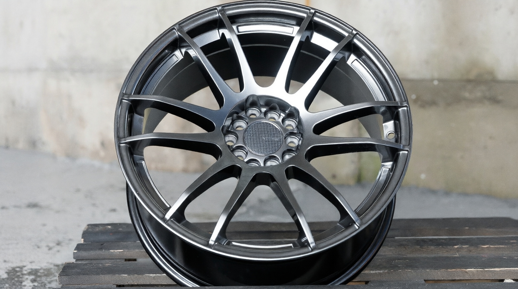 NEW! Style Gram lights 57xtreme R18 9.5j ET35 5*100/114.3 (D185) NN