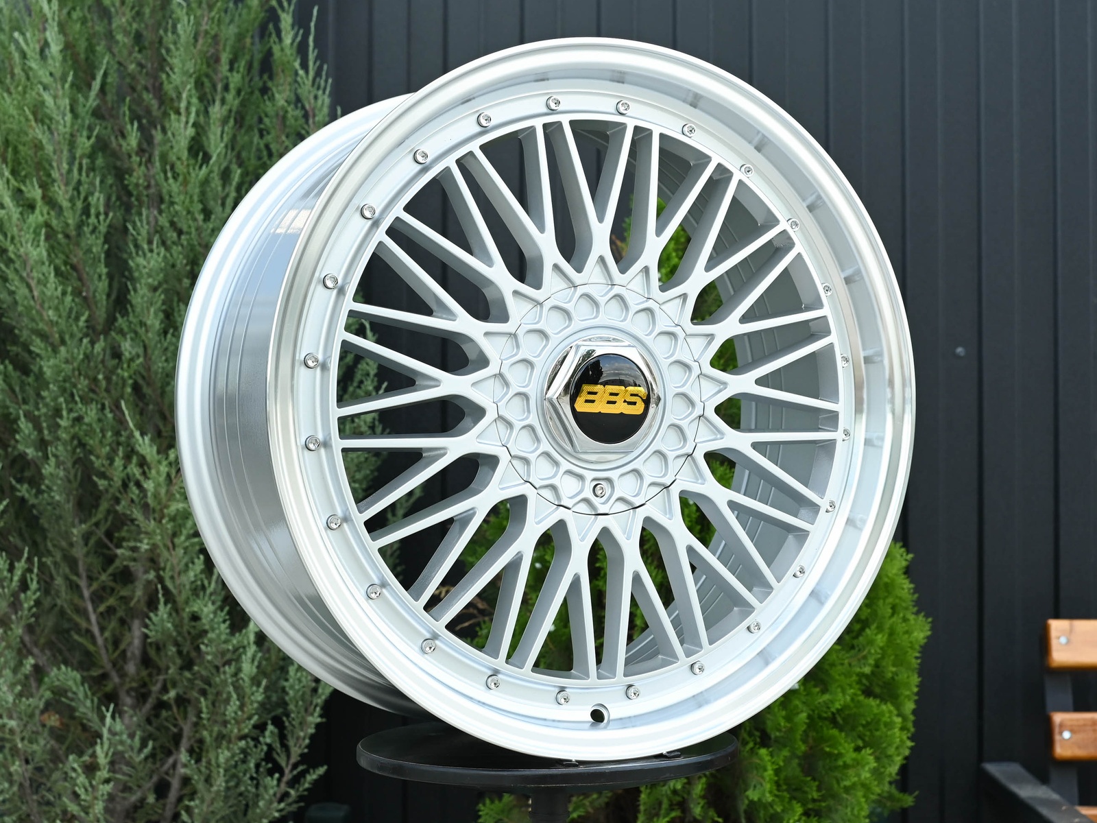 R17 BBS RS Стиль 7.5J ET38 4*100/114.3 Серебро