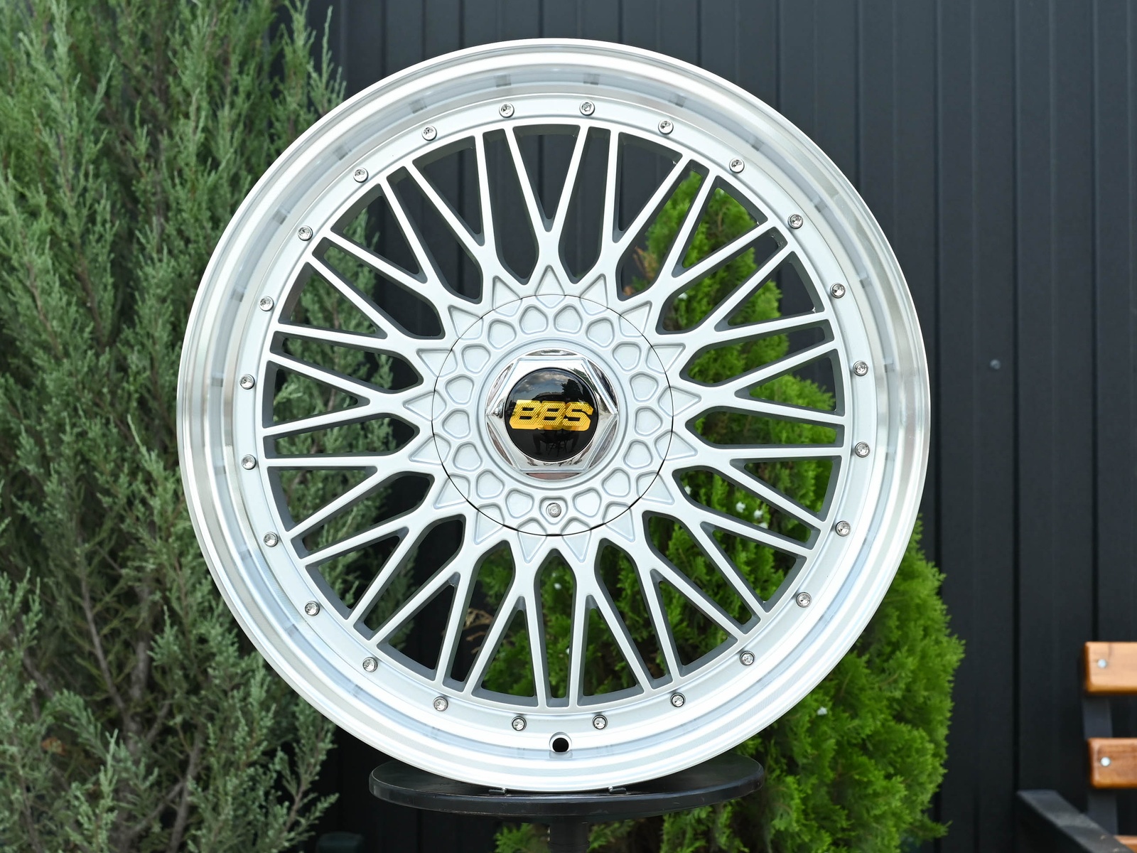 R17 BBS RS Стиль 7.5J ET35 5*120 Серебро