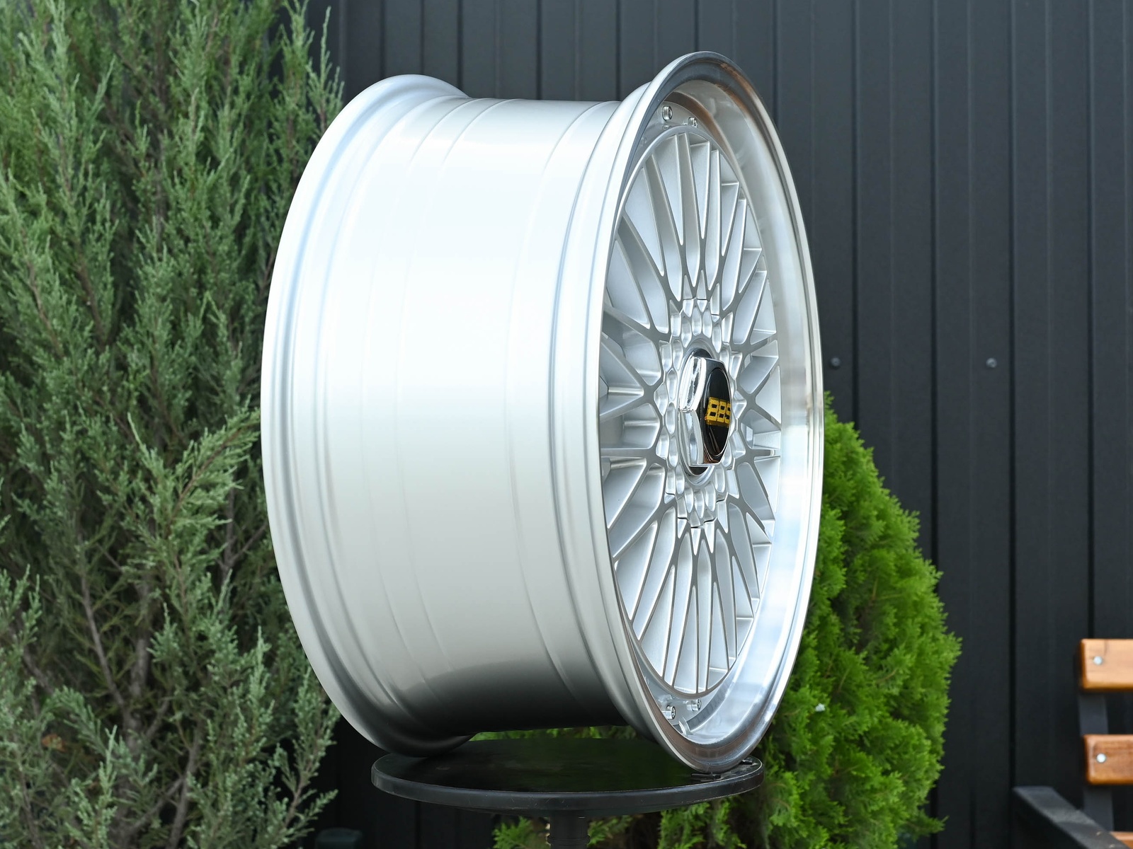 R18 BBS RS Стиль 8.0J ET35 5*120 Серебро