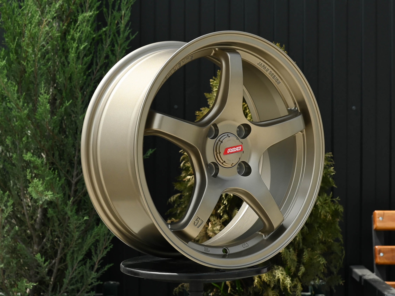 R15 Rays Gram 57CR Стиль 6.5J ET38 4*100 Бронза