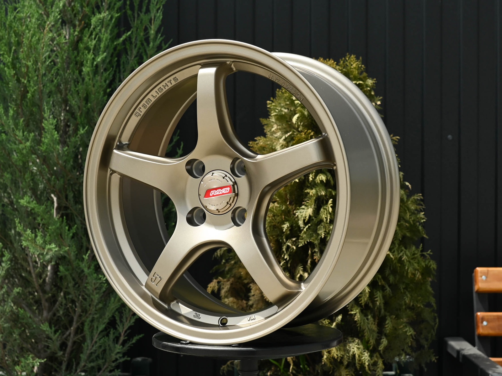 R15 Rays Gram 57CR Стиль 6.5J ET38 4*100 Бронза