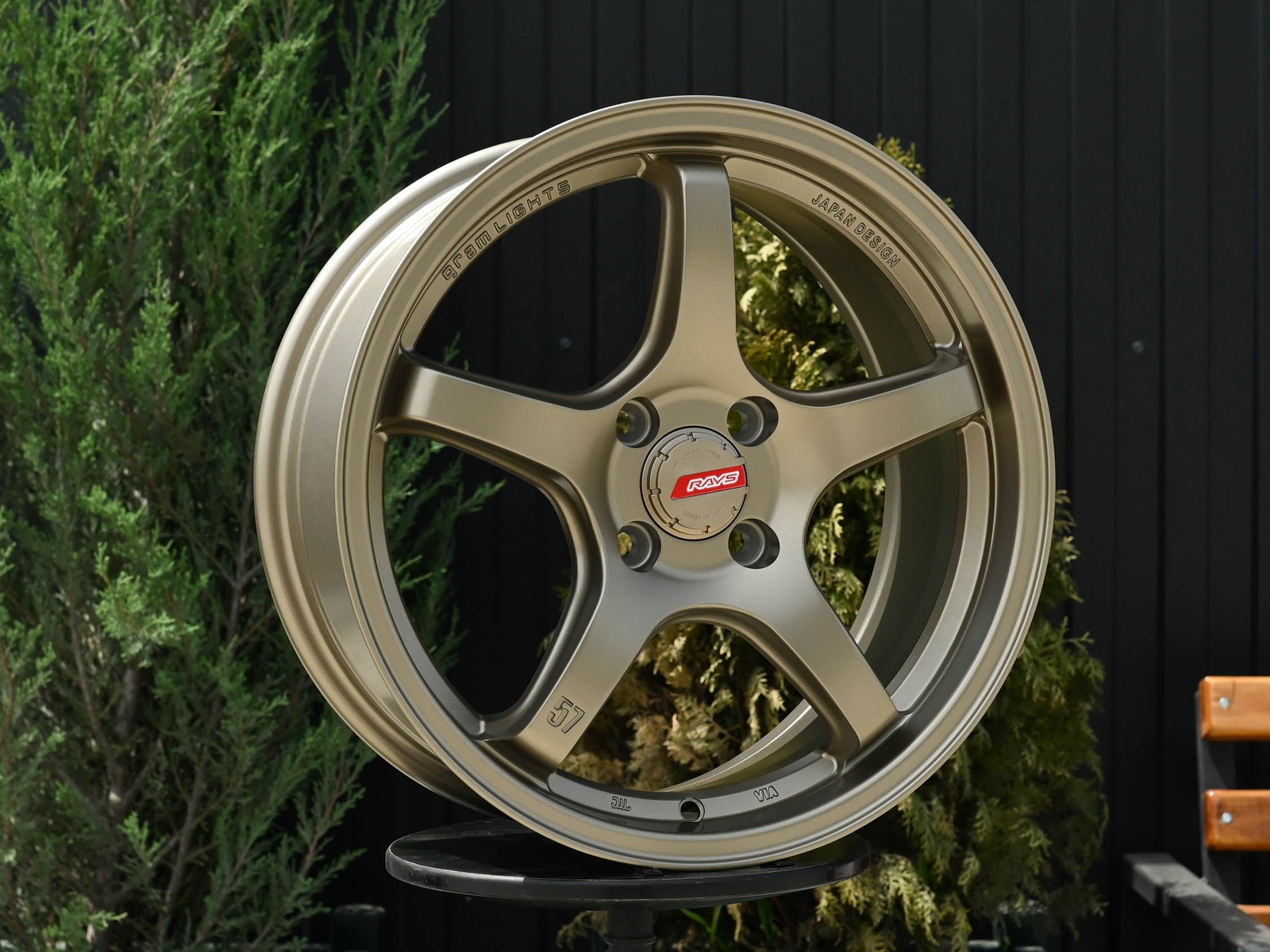 R15 Rays Gram 57CR Стиль 6.5J ET38 4*100 Бронза