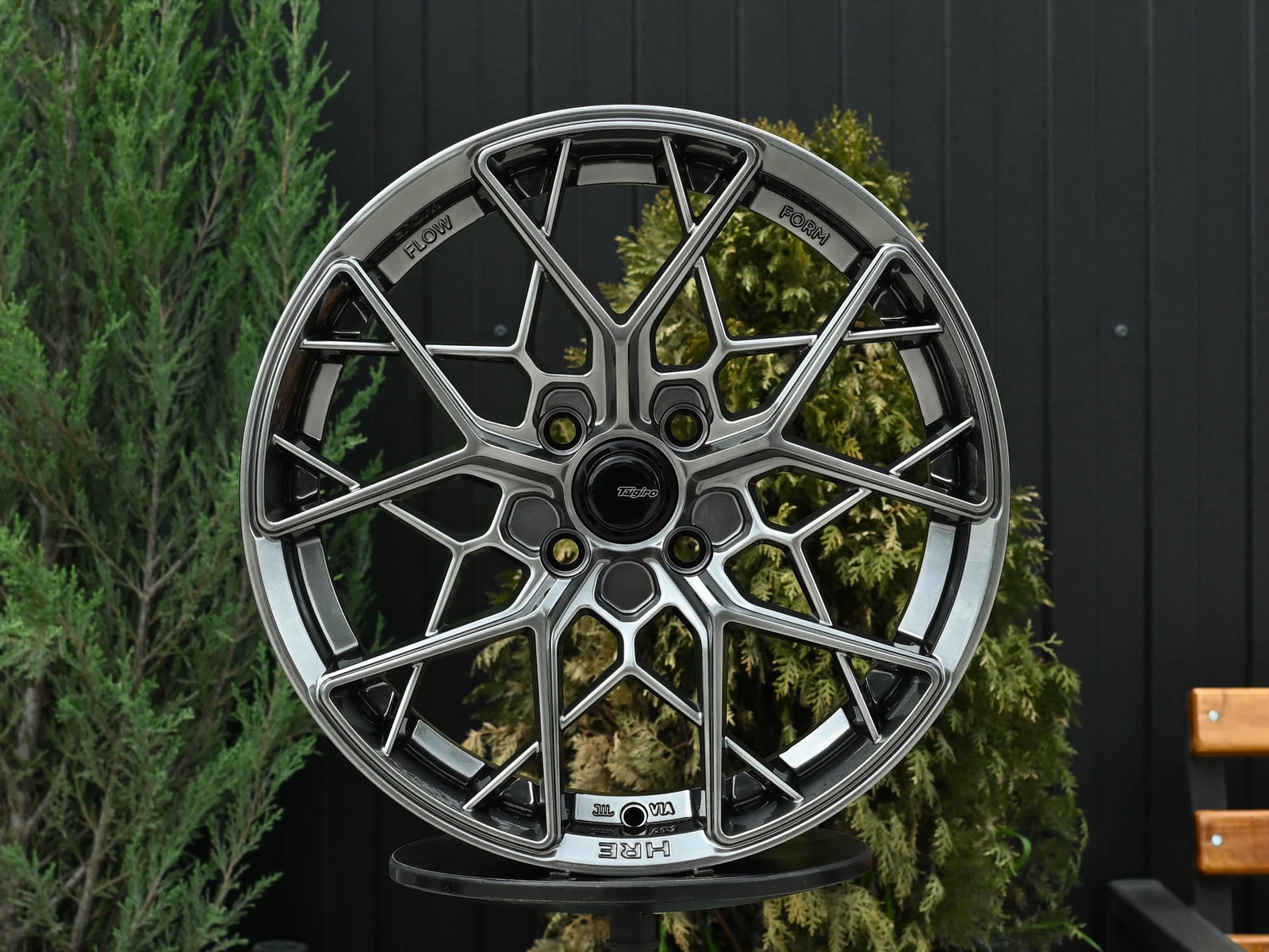 R16 HRE FF10 Стиль 6.5J ET38 4*100 Темный хром