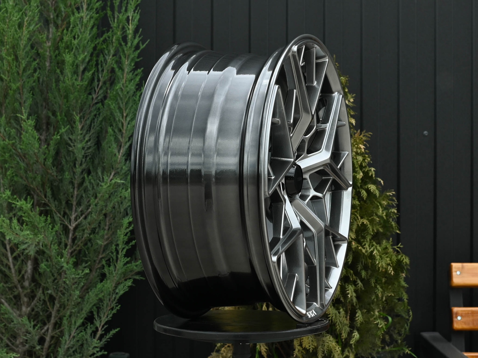R17 HRE FF10 Стиль 7.5J ET38 5*100 Темный хром