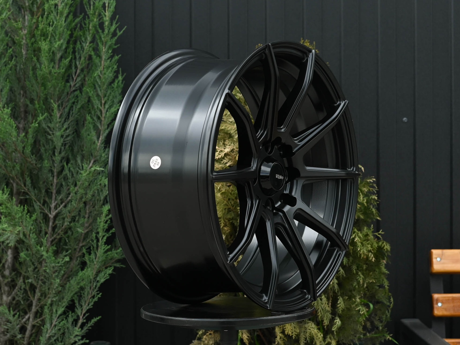 R17 Taigiro Spider 7.5J ET35 4*100/114.3 Черный