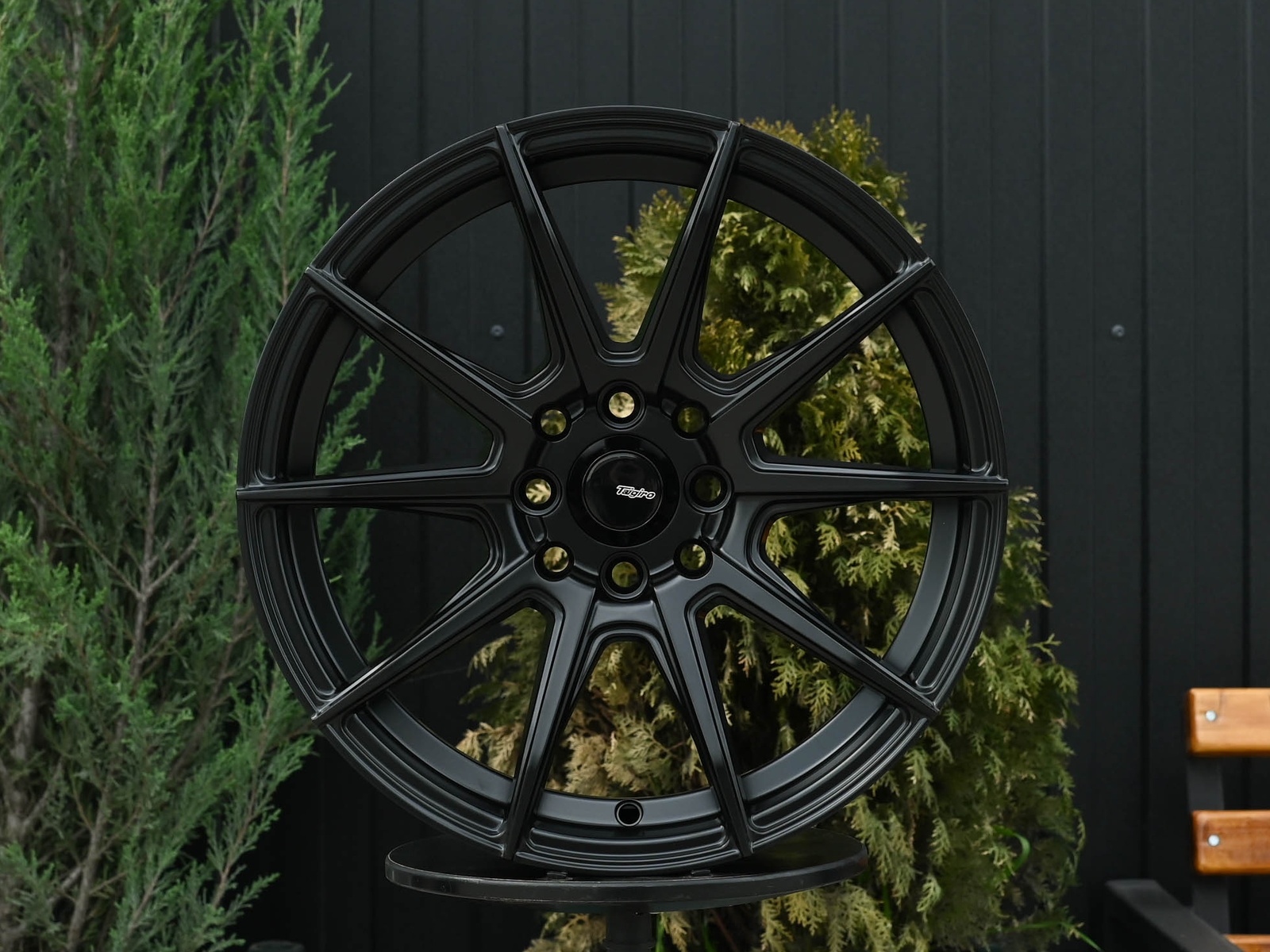 R17 Taigiro Spider 7.5J ET35 4*100/114.3 Черный