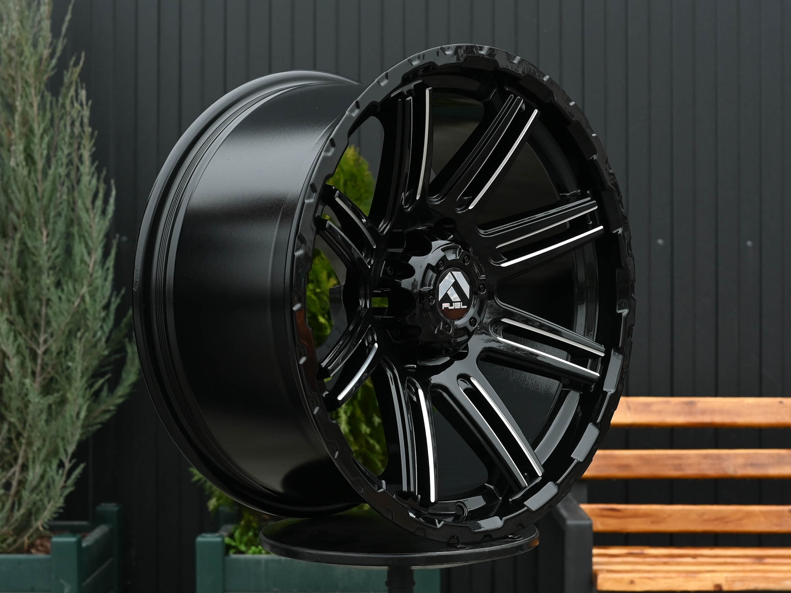 R18 Fuel FBX 5258 Стиль 9.0J ET-12 6*139.7 Черный ФЗ