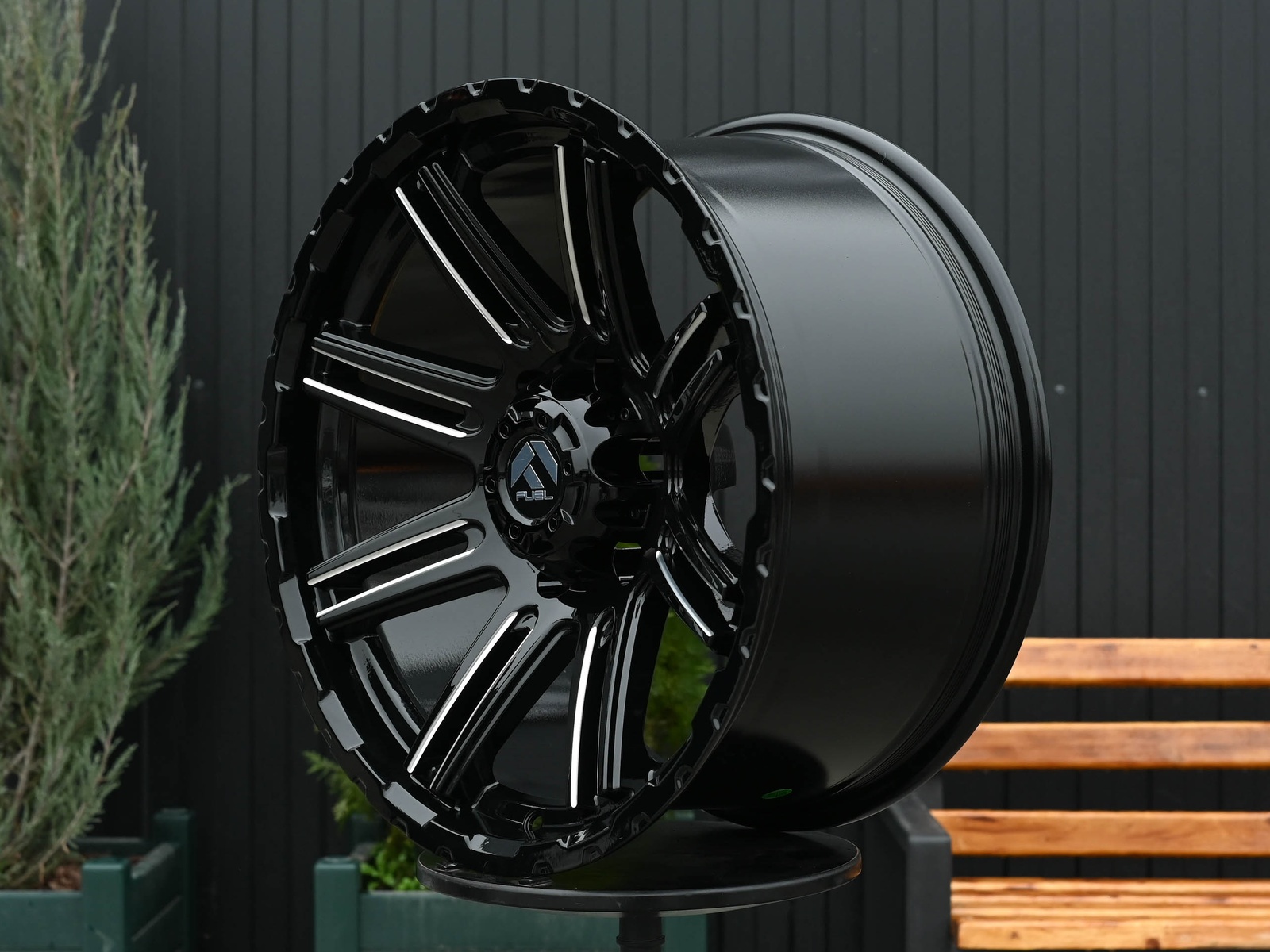 R18 Fuel FBX 5258 Стиль 9.0J ET-12 6*139.7 Черный ФЗ