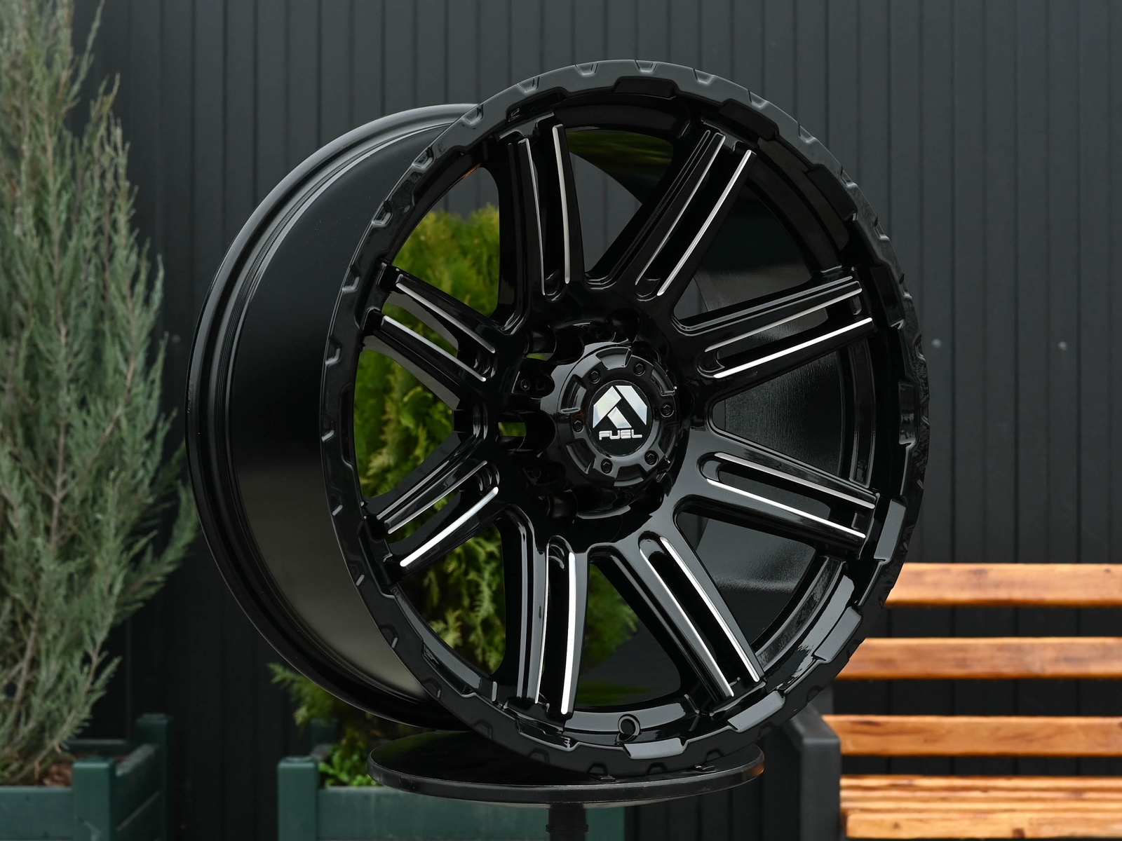 R18 Fuel FBX 5258 Стиль 9.0J ET-12 6*139.7 Черный ФЗ