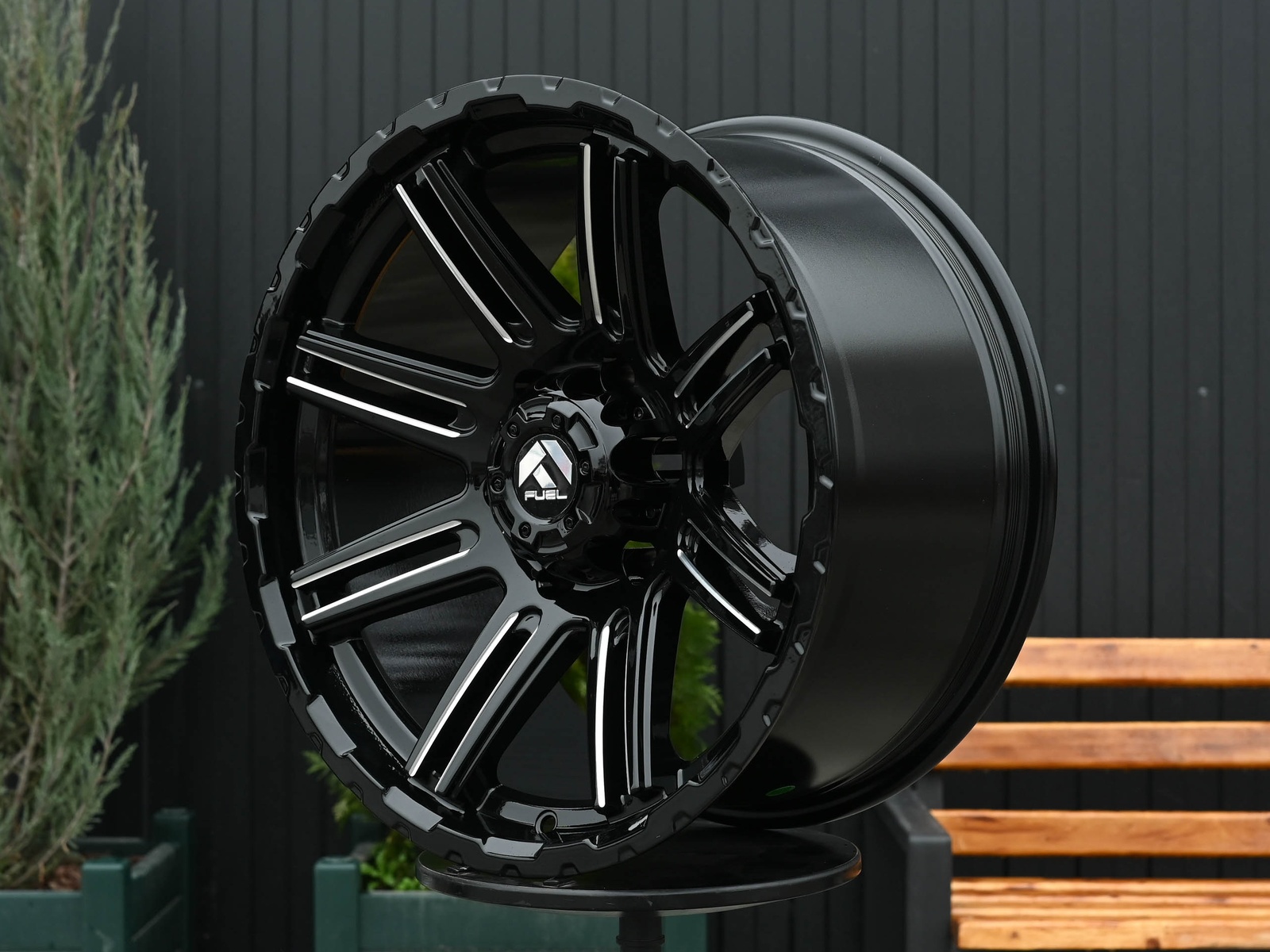 R18 Fuel FBX 5258 Стиль 9.0J ET-12 6*139.7 Черный ФЗ
