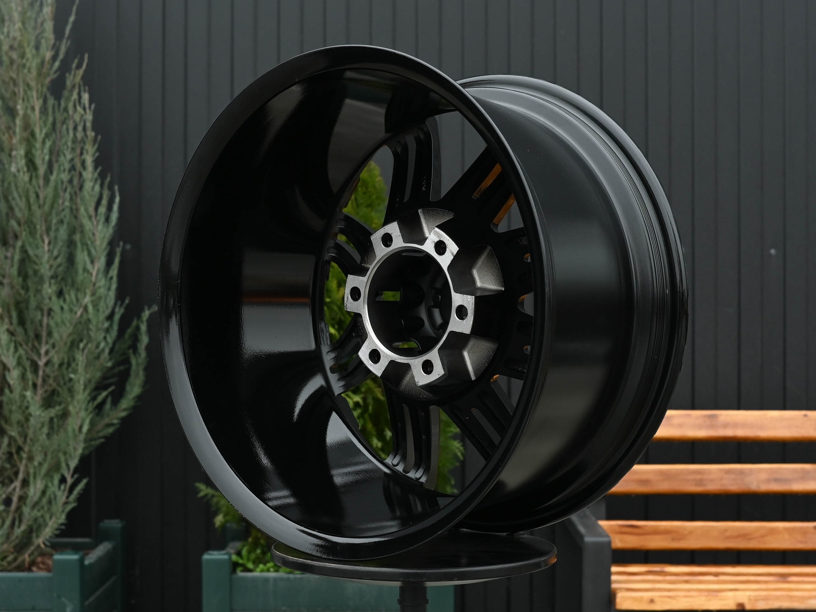 R18 Fuel FBX 5258 Стиль 9.0J ET-12 6*139.7 Черный ФЗ