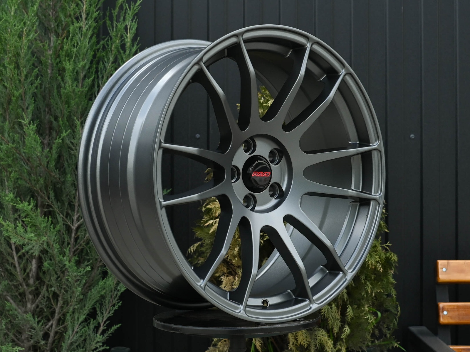 R18 Rays Gram 57Xtreme Стиль 8.5J ET35 5*100 Графит