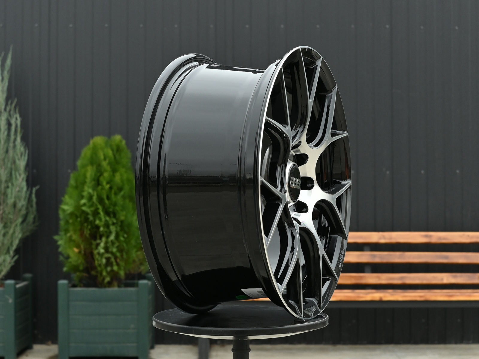 R16 BBS CH-R Стиль 7.0J ET40 4*100/114.3 Черный ФЗ