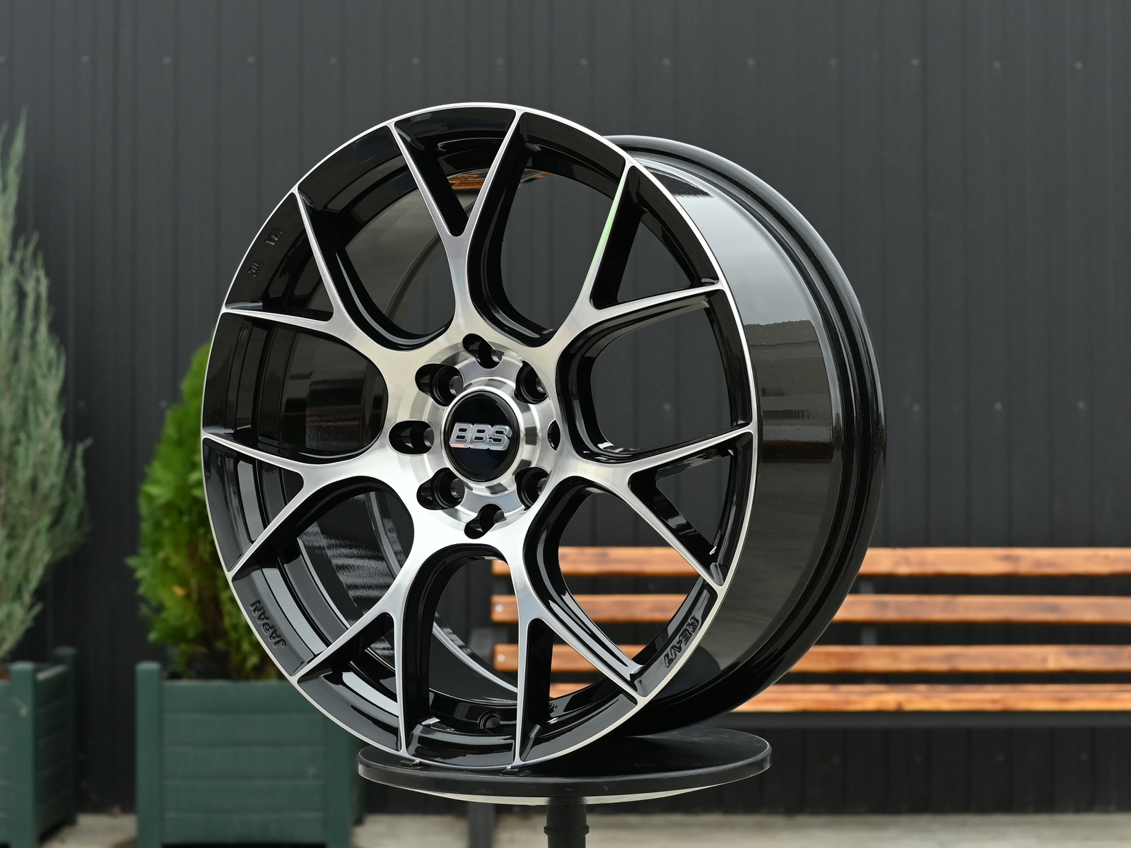 R16 BBS CH-R Стиль 7.0J ET40 4*100/114.3 Черный ФЗ