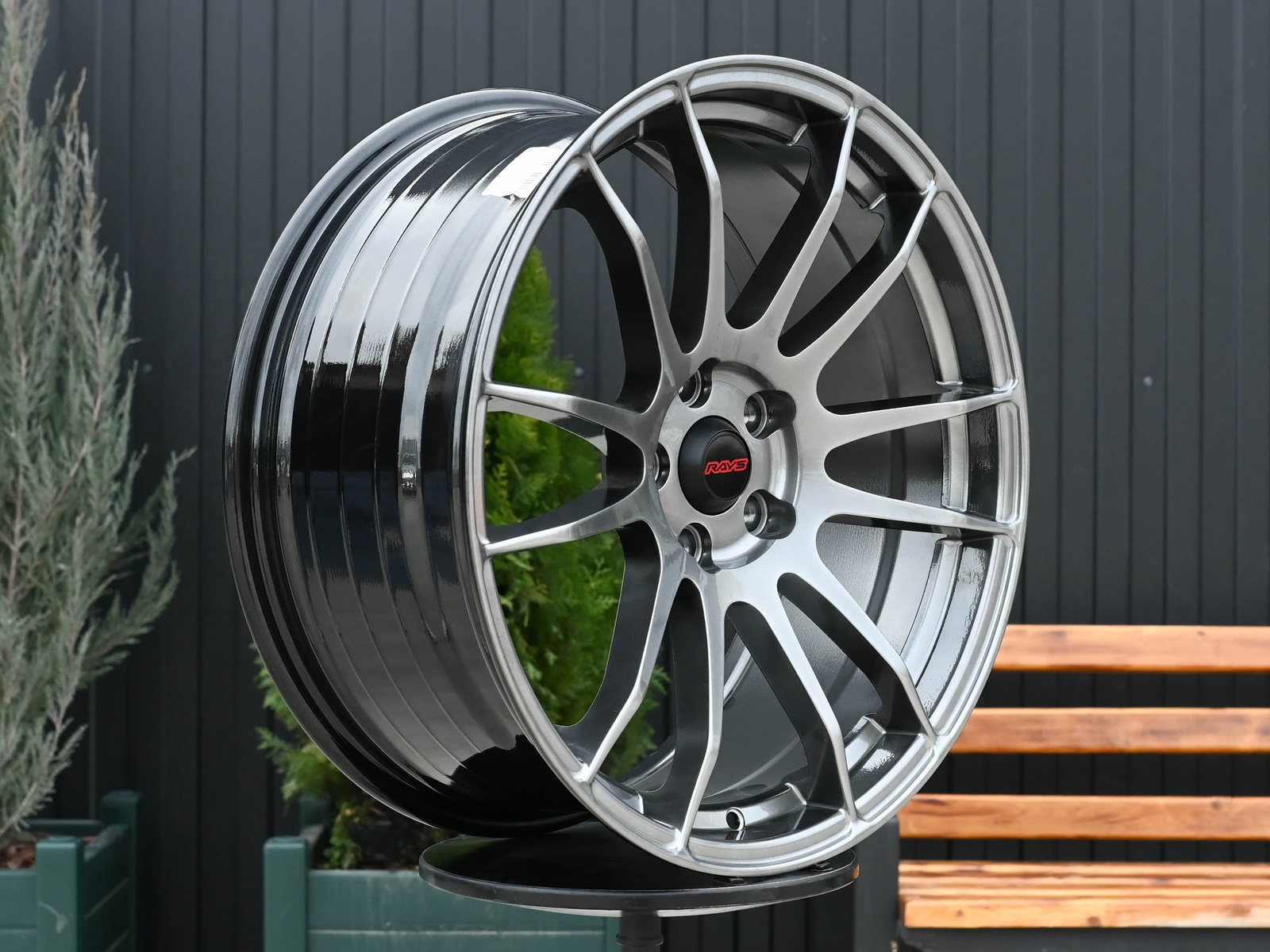 R19 Rays Gram 57Xtreme Стиль 9.5J ET35 5*112 Темный хром