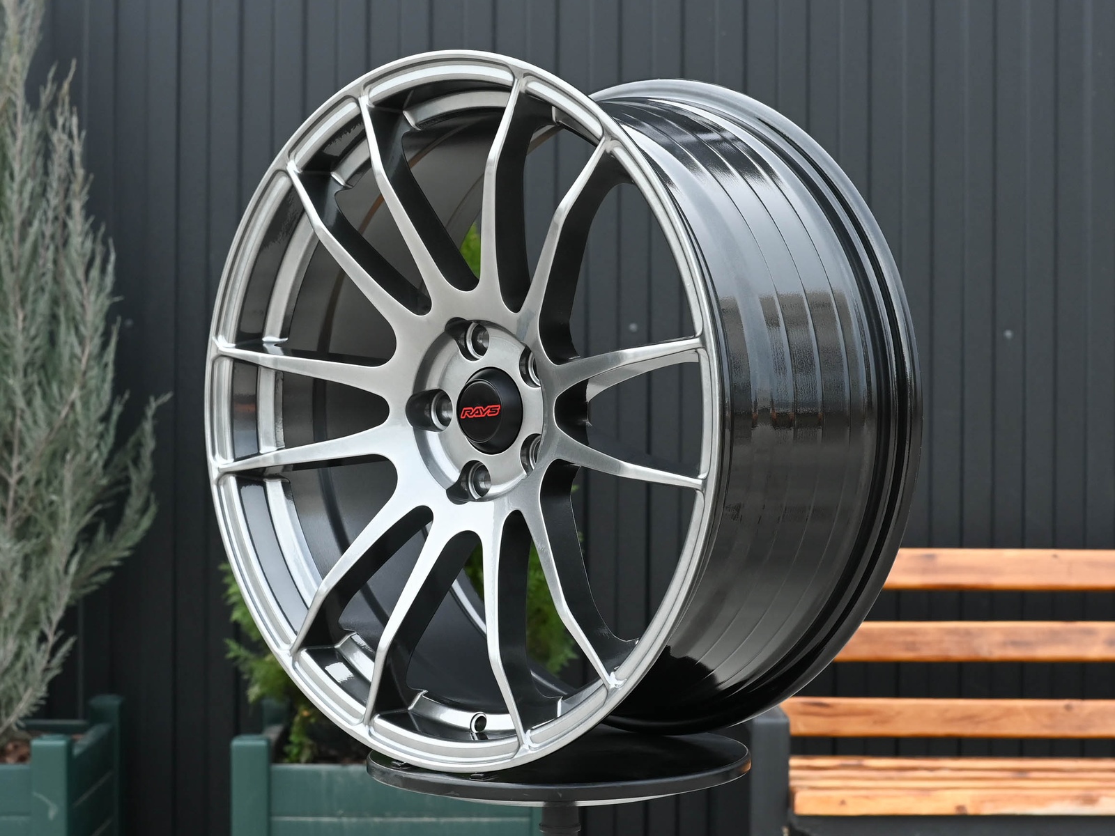 R19 Rays Gram 57Xtreme Стиль 9.5J ET35 5*112 Темный хром