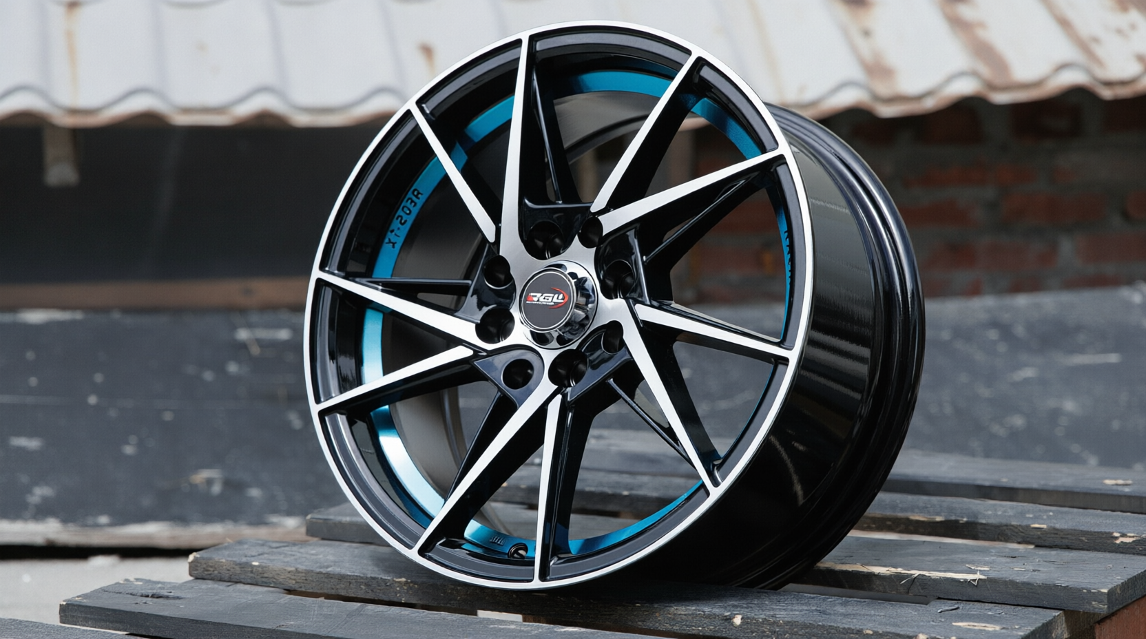 NEW! Комплект дисков RGW 5840 R16 7.0j ET38 4*100/114.3 (T040)