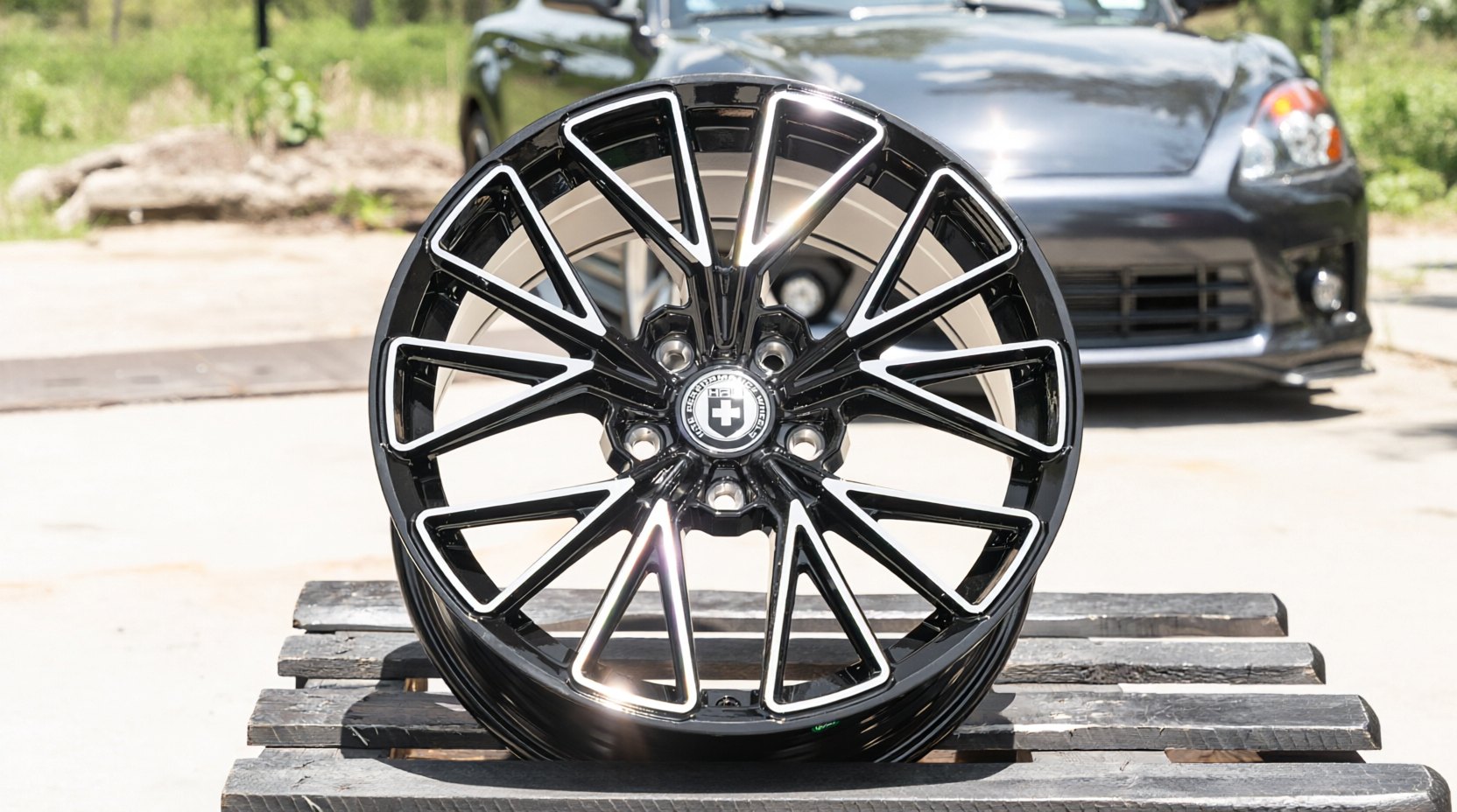 NEW! Комплект дисков HRE Style FF28 R17 7.5j ET38 5*100 (B151)
