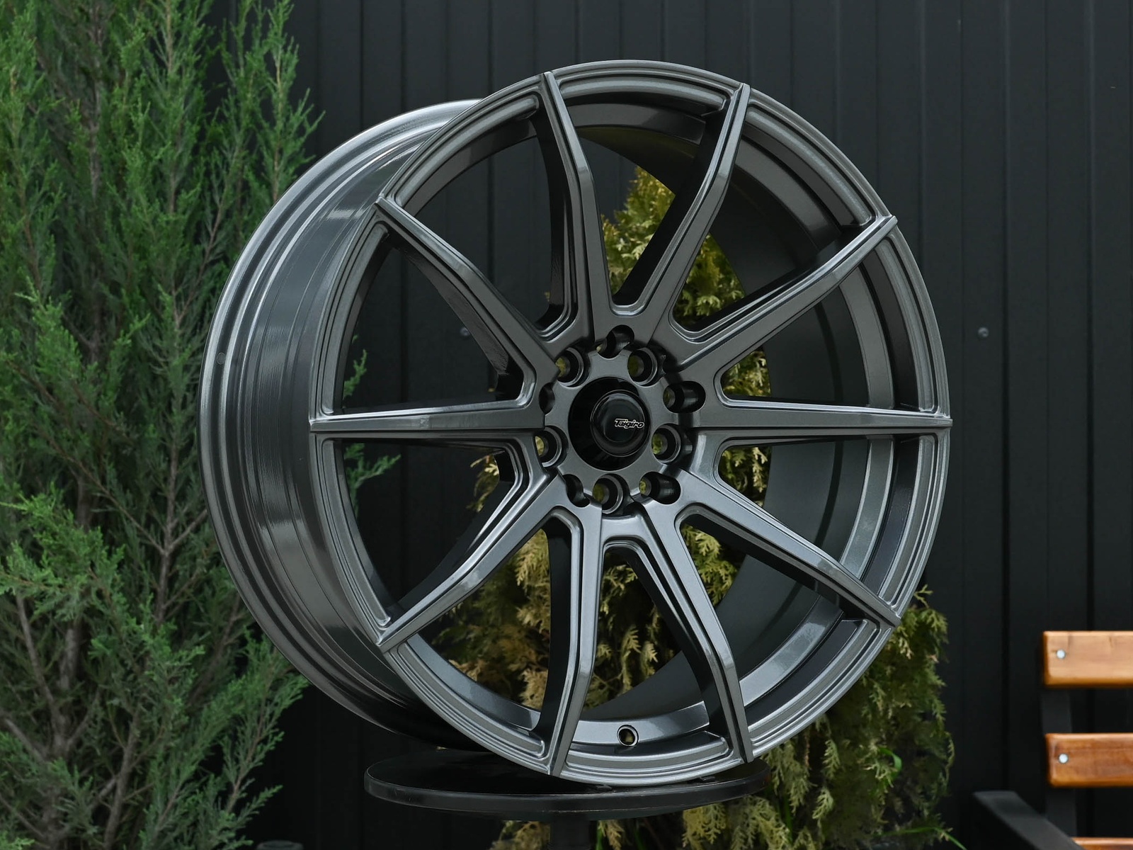R18 Taigiro Spider 8.0J ET30 5*100/114.3 Графит