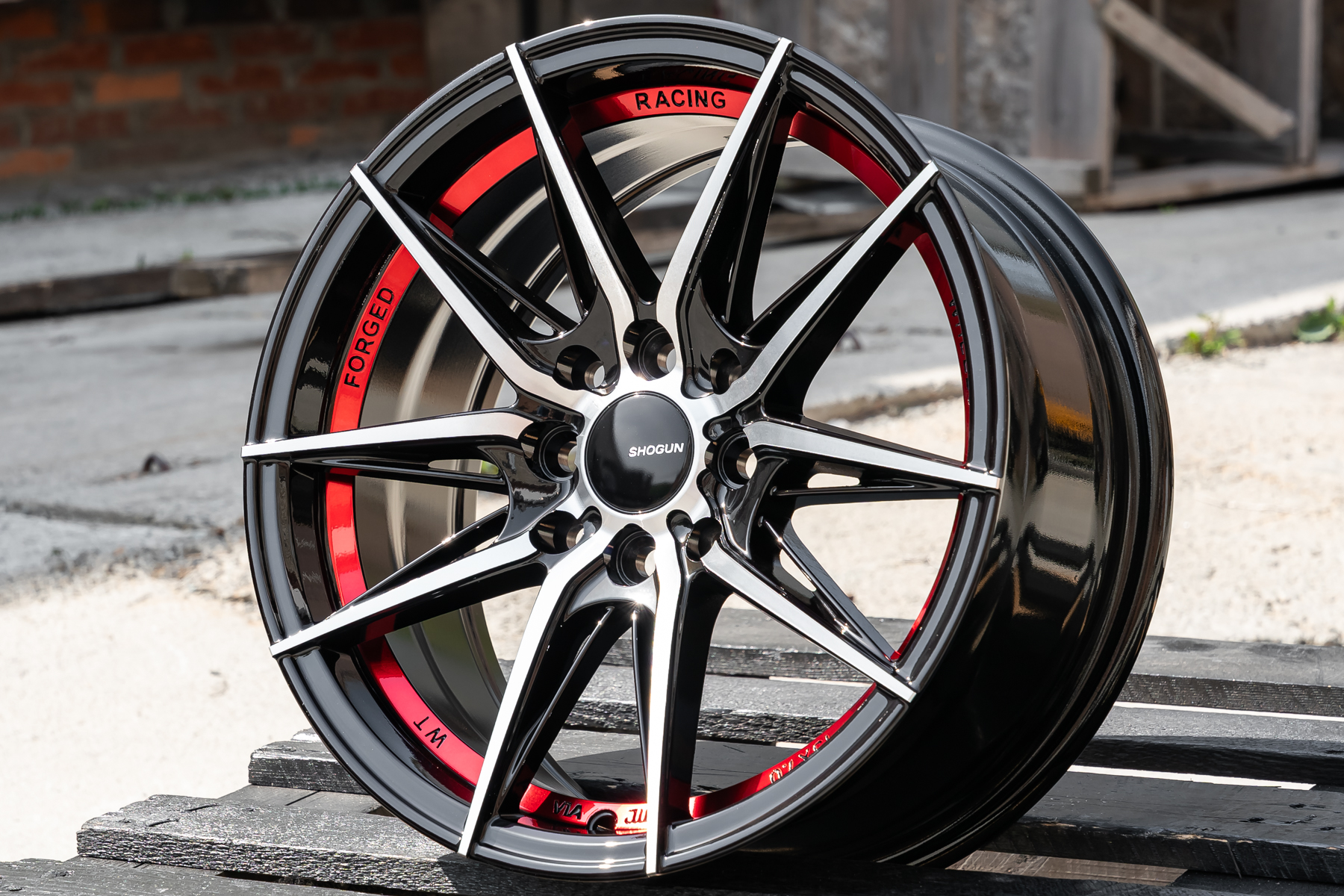 NEW! Комплект дисков Shogun RF-X R16 7.0j ET40 4*100/4*114.3 (S216)