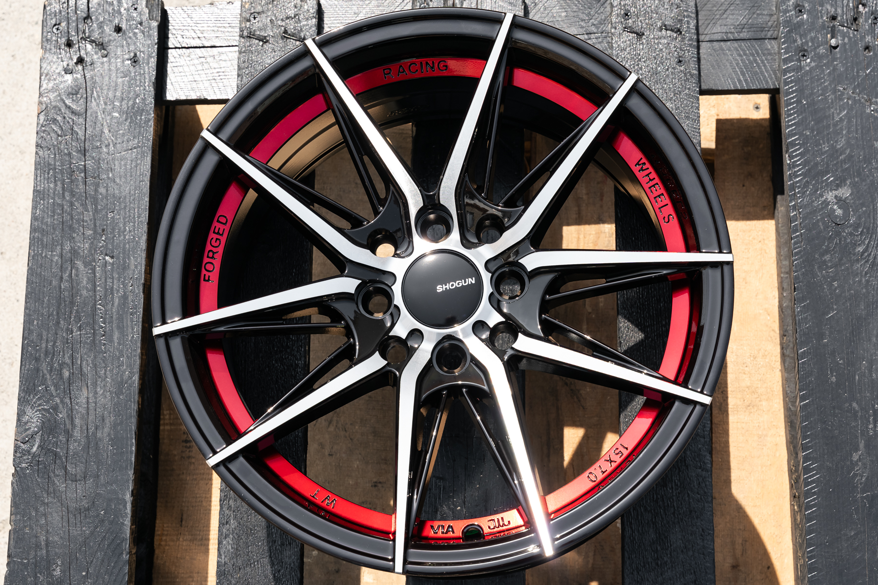 NEW! Комплект дисков Shogun RF-X R16 7.0j ET40 4*100/4*114.3 (S216)