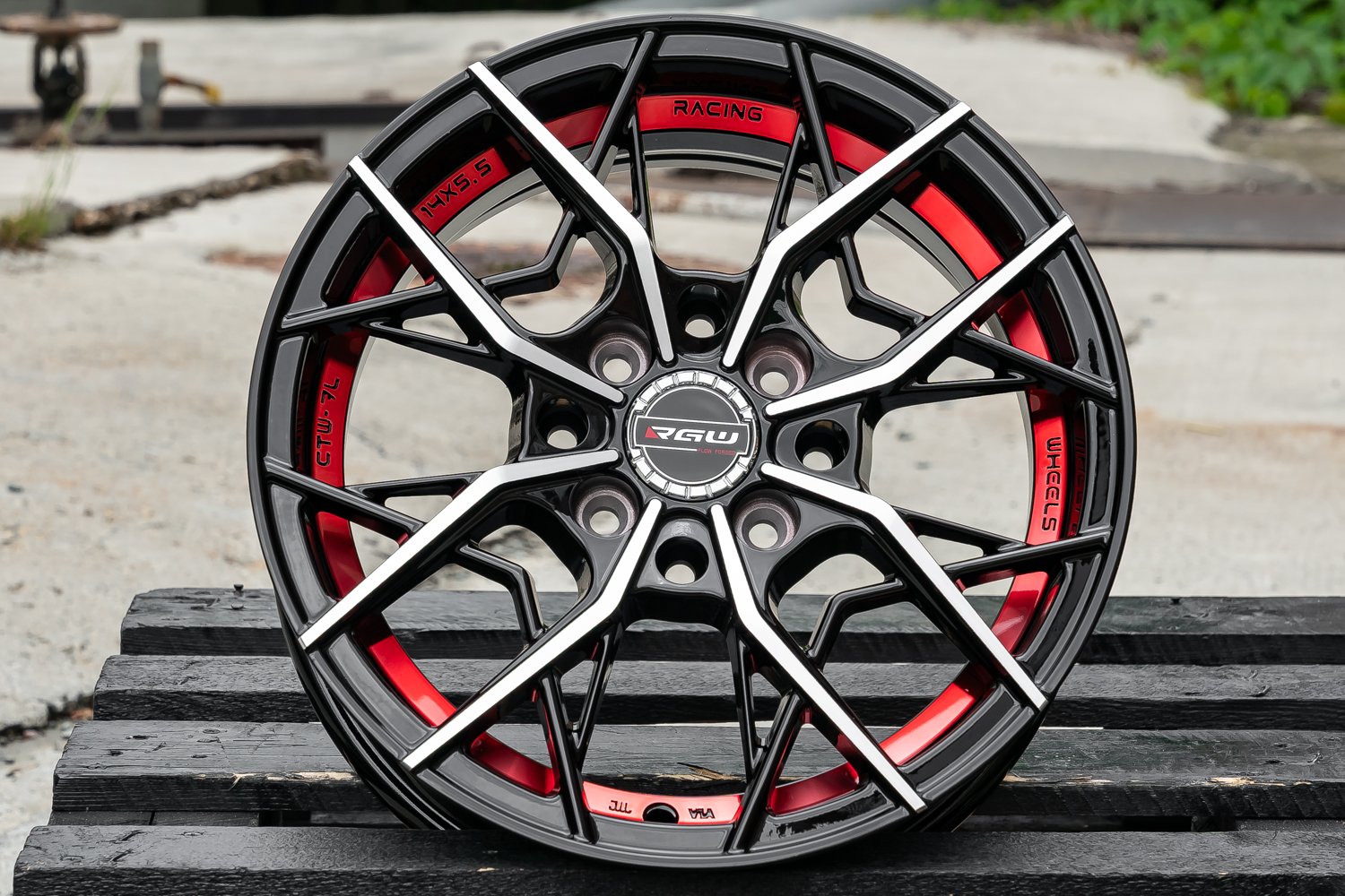 NEW! Комплект дисков RGW 03 R15 6.5j ET38 4*100/4*114.3 (T536) Vossen