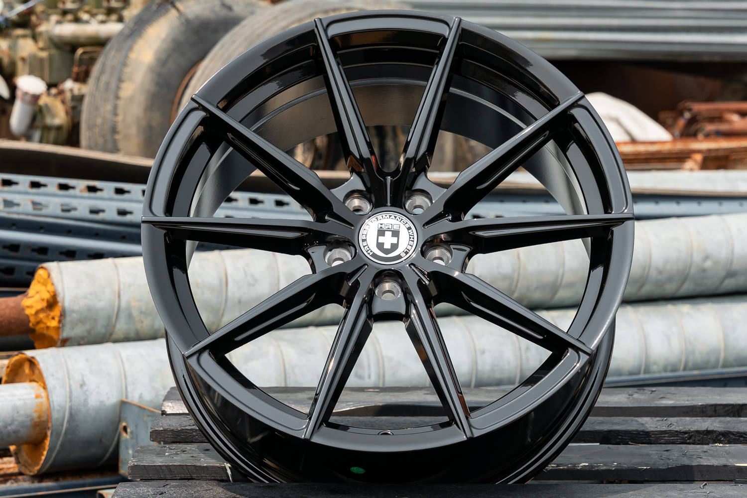 NEW! Комплект дисков HRE R11-R FF R18 8.0j ET35 5*108 (B182) NN