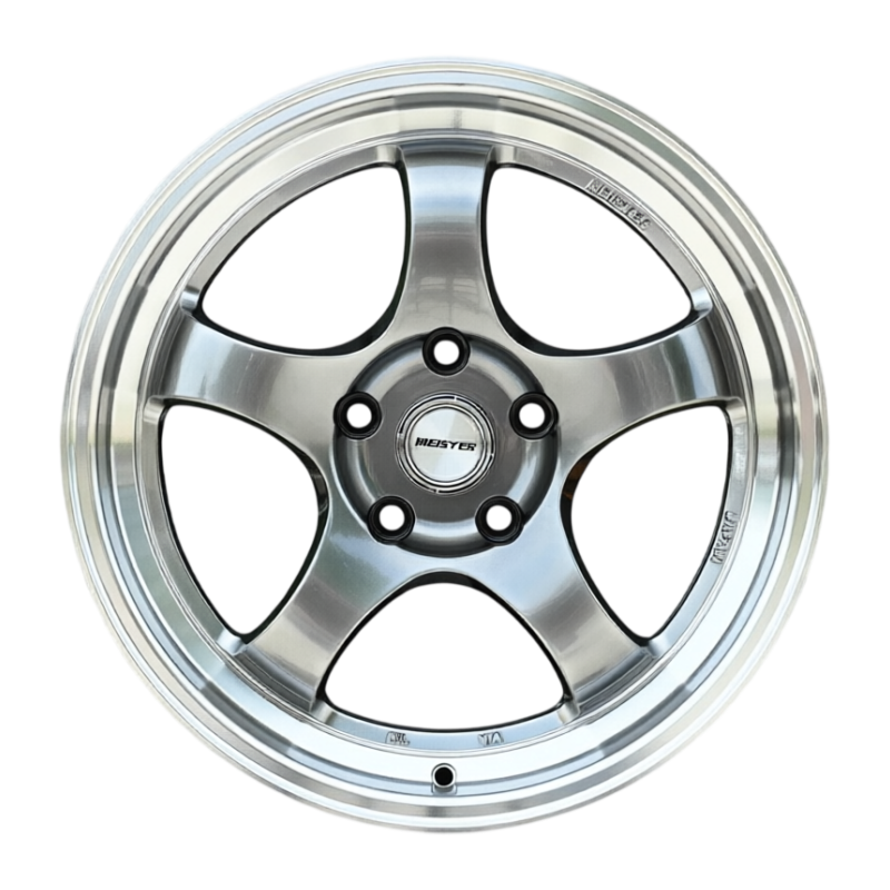 R18 Work Meister Стиль 8.5J ET30 5*114.3 Темный хром