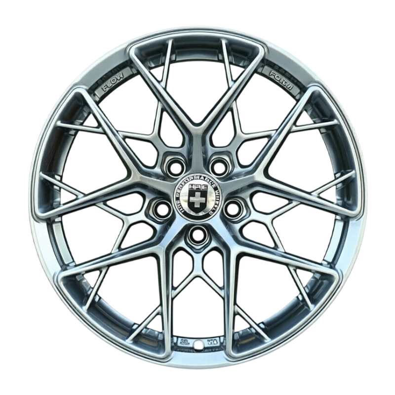 R18 HRE FF10 Стиль 8.0J ET38 5*108 Темное серебро