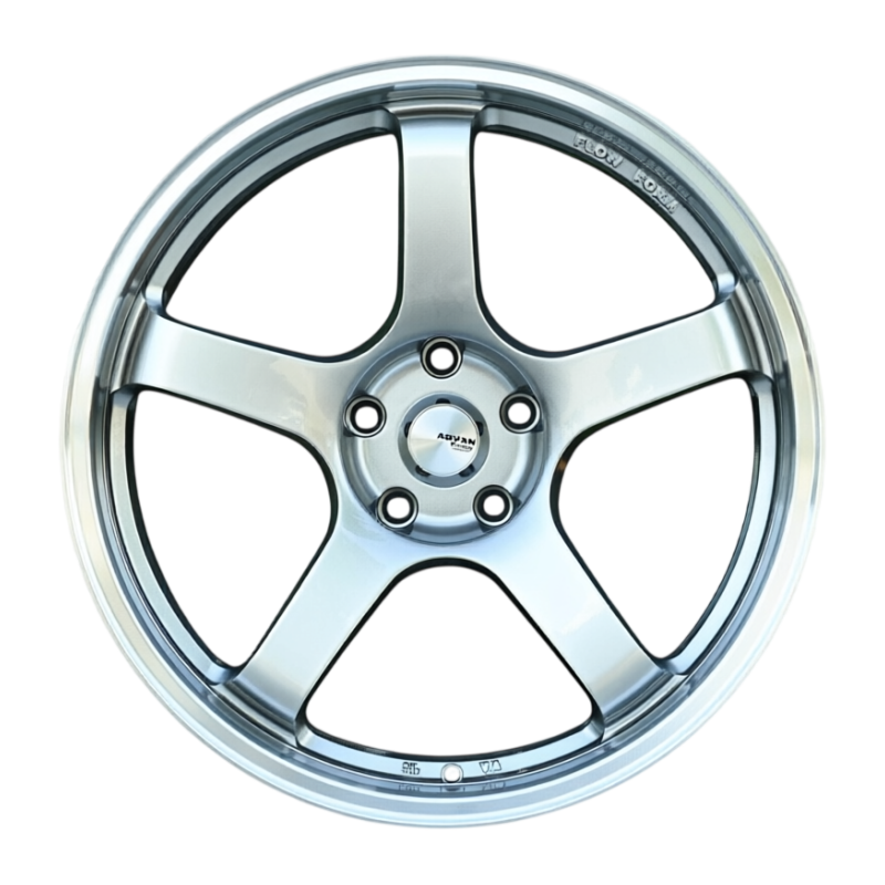 R19 Advan GT стиль 8.5 ET38 5*112 Темный хром