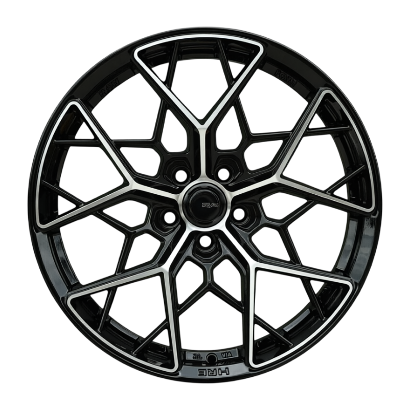 R17 HRE FF10 Стиль 7.5J ET38 5*100 Черный ФЗ