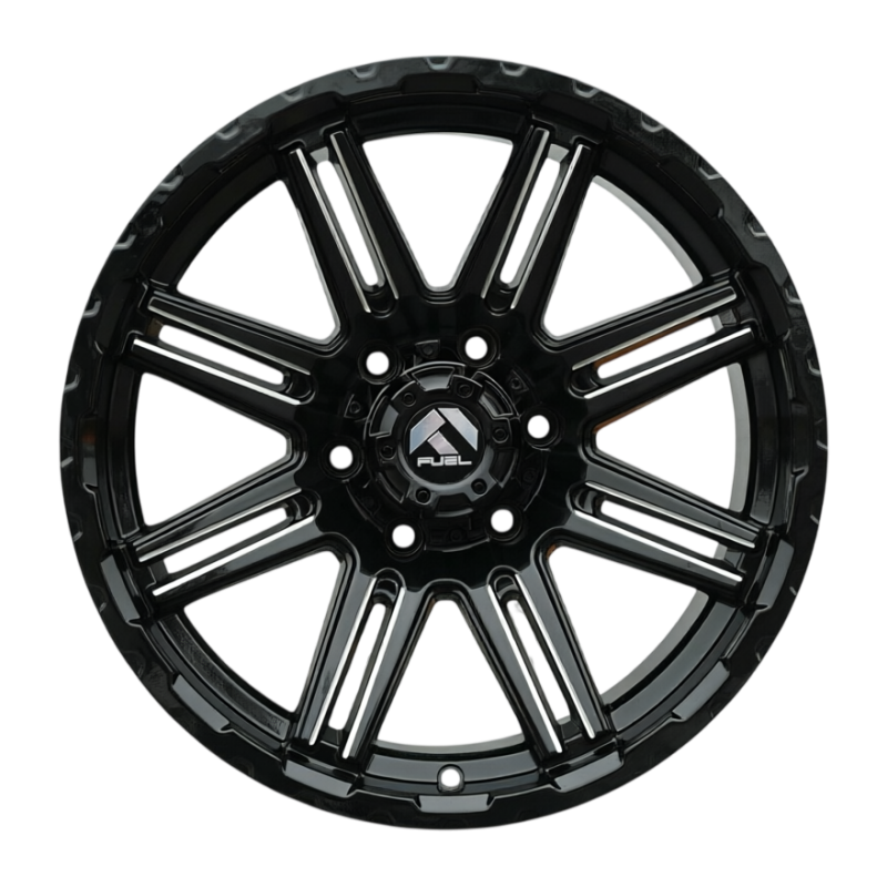 R18 Fuel FBX 5258 Стиль 9.0J ET-12 6*139.7 Черный ФЗ